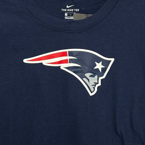 Nike NFL New England Patriots Prime Time T-Shirt NWT Women's Sz M Navy Sporty - Picture 7 of 9